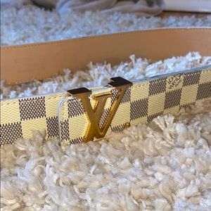 FAUX* Louis Vuitton Belt